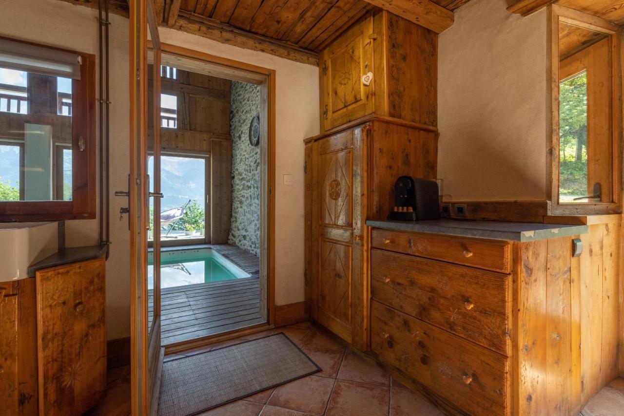 Appartamento Ferme de Faustine 1 - piscine Saint-Gervais-les-Bains Esterno foto