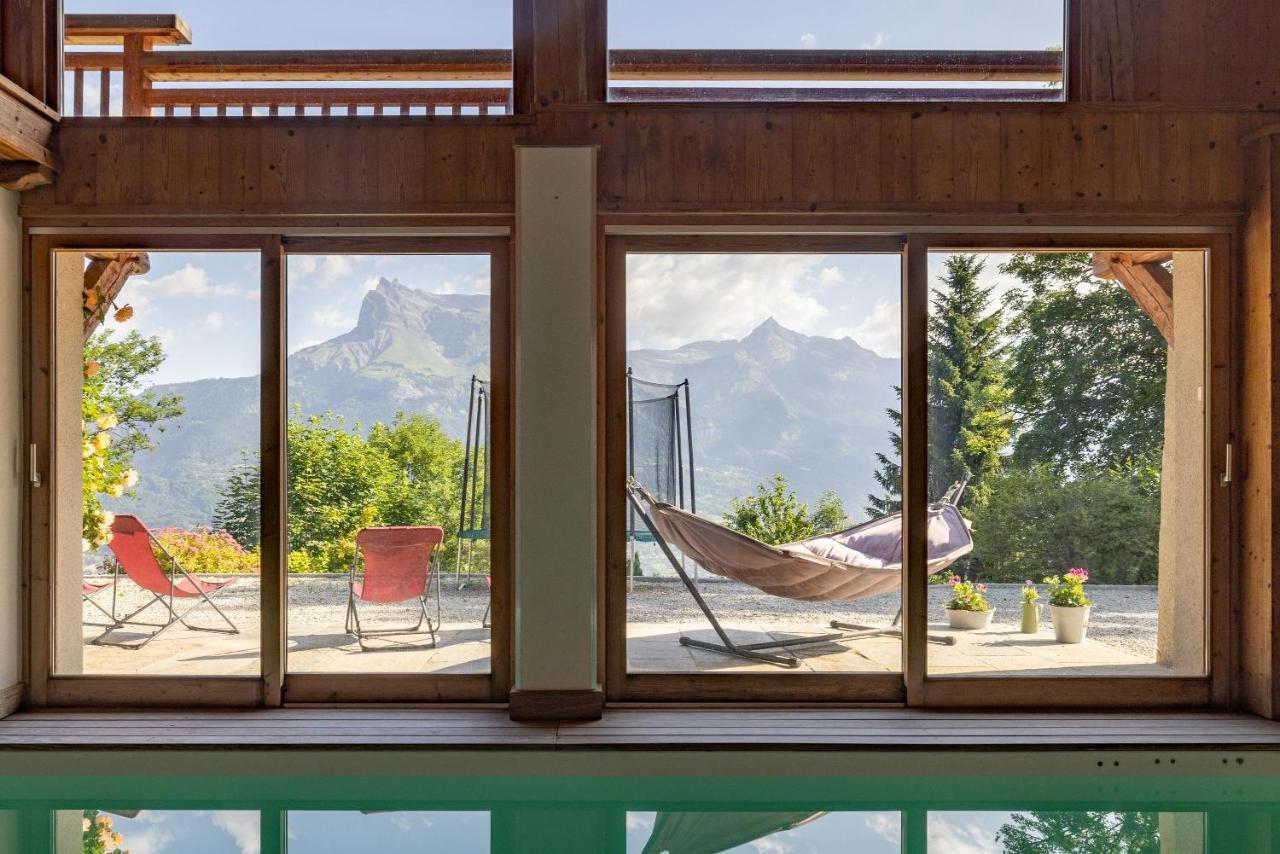 Appartamento Ferme de Faustine 1 - piscine Saint-Gervais-les-Bains Esterno foto