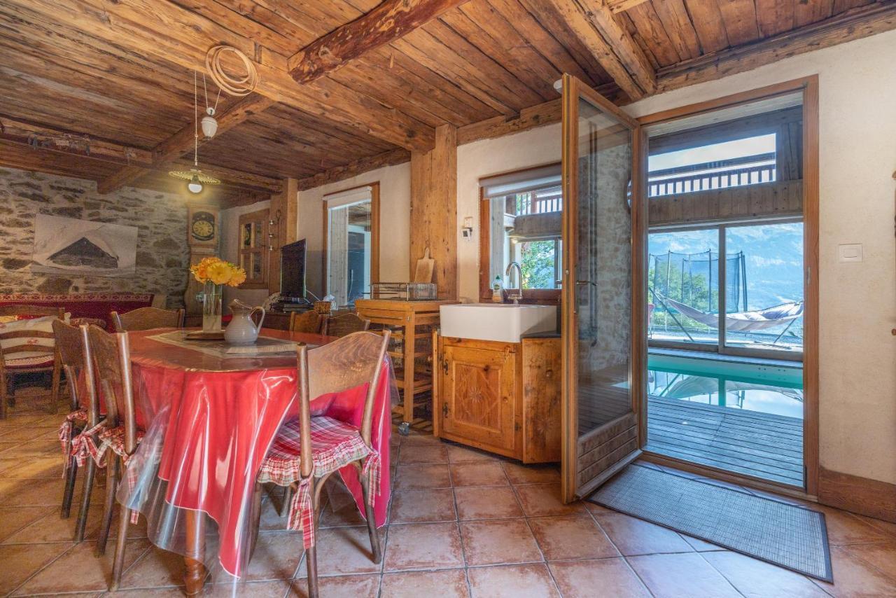 Appartamento Ferme de Faustine 1 - piscine Saint-Gervais-les-Bains Esterno foto