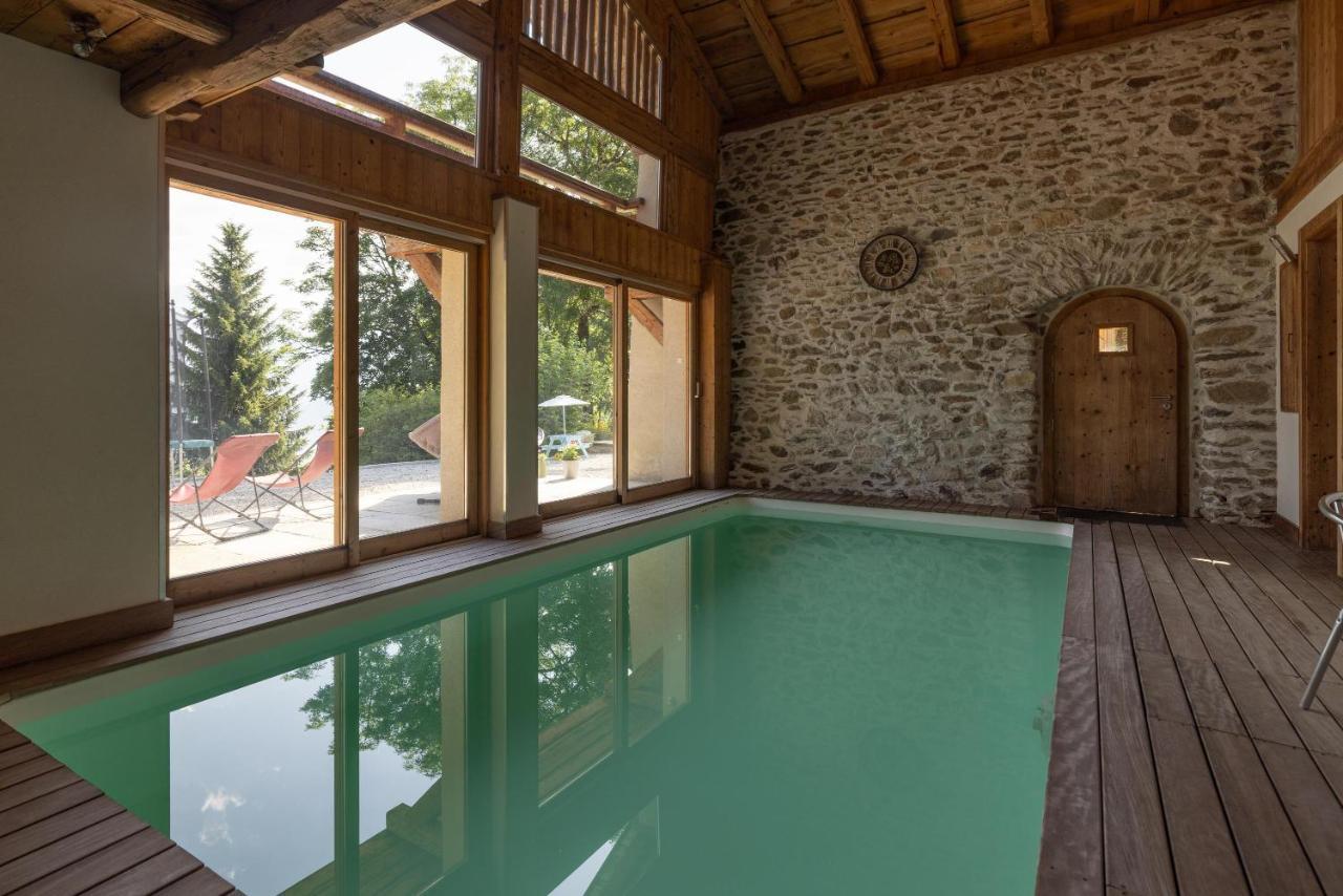 Appartamento Ferme de Faustine 1 - piscine Saint-Gervais-les-Bains Esterno foto