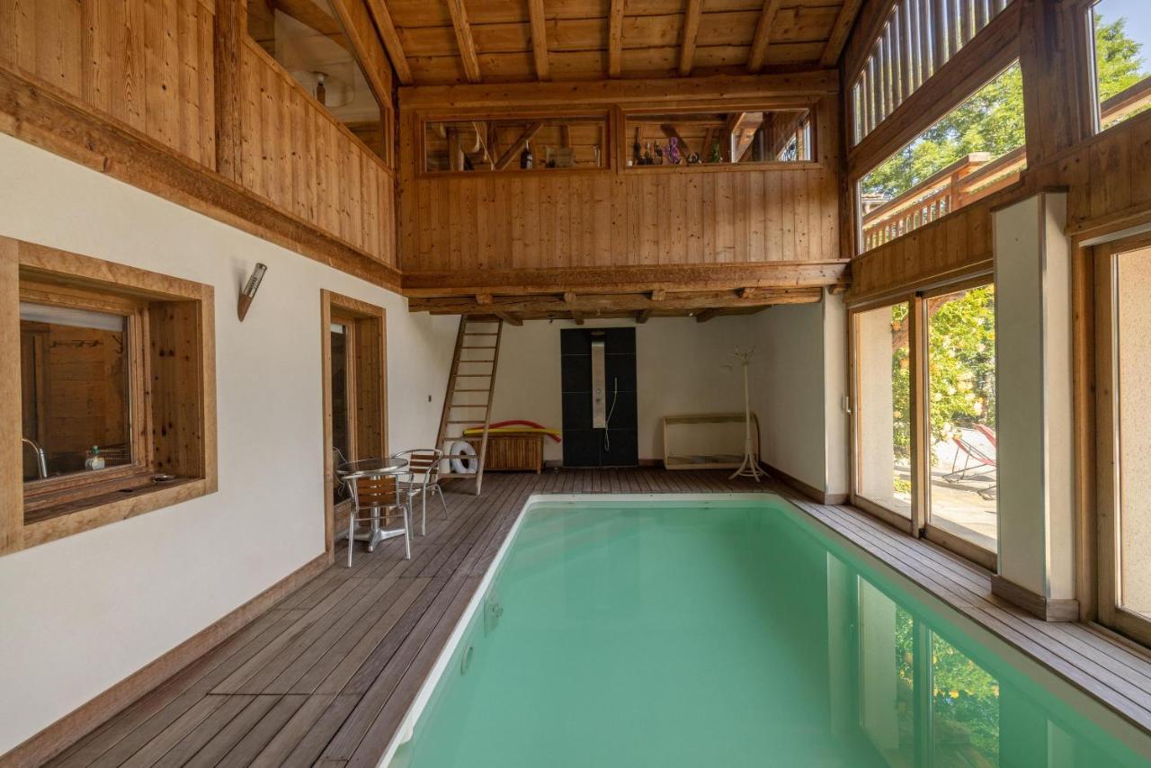 Appartamento Ferme de Faustine 1 - piscine Saint-Gervais-les-Bains Esterno foto