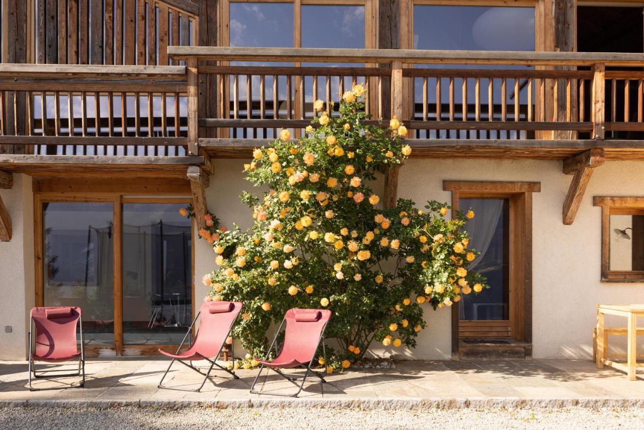 Appartamento Ferme de Faustine 1 - piscine Saint-Gervais-les-Bains Esterno foto
