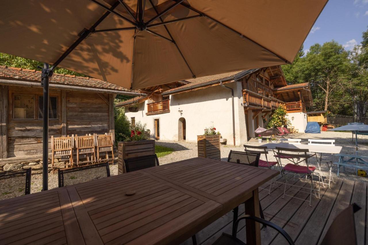 Appartamento Ferme de Faustine 1 - piscine Saint-Gervais-les-Bains Esterno foto